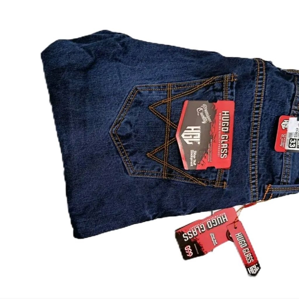 Celana Hugo glass model kantong W