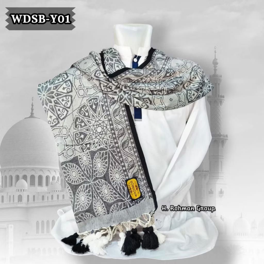 Surban Wadimor Pria Muslim | Sorban Wadimor Batik Songket | Sorban Arab Terbaru 2025