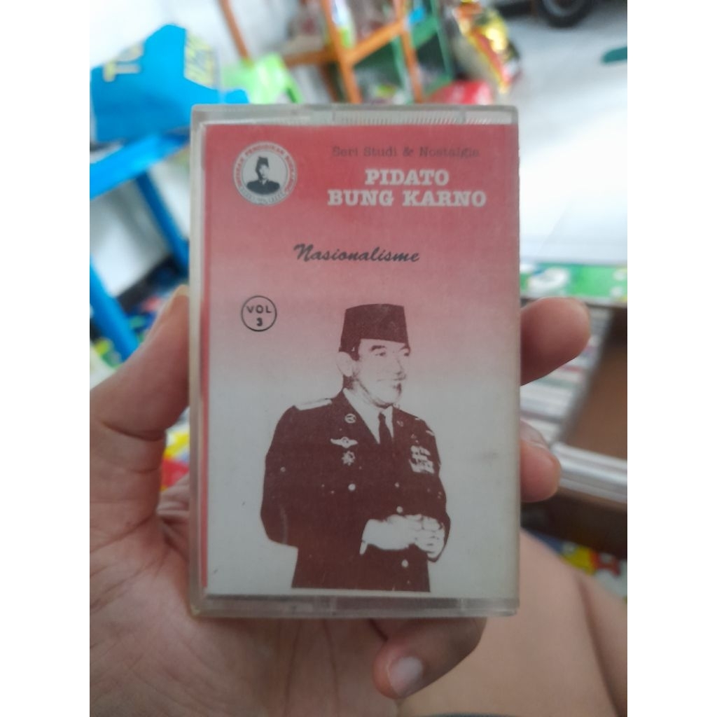 Kaset Pita Pidato Bung Karno Vol.3 Nasionalisme - Original