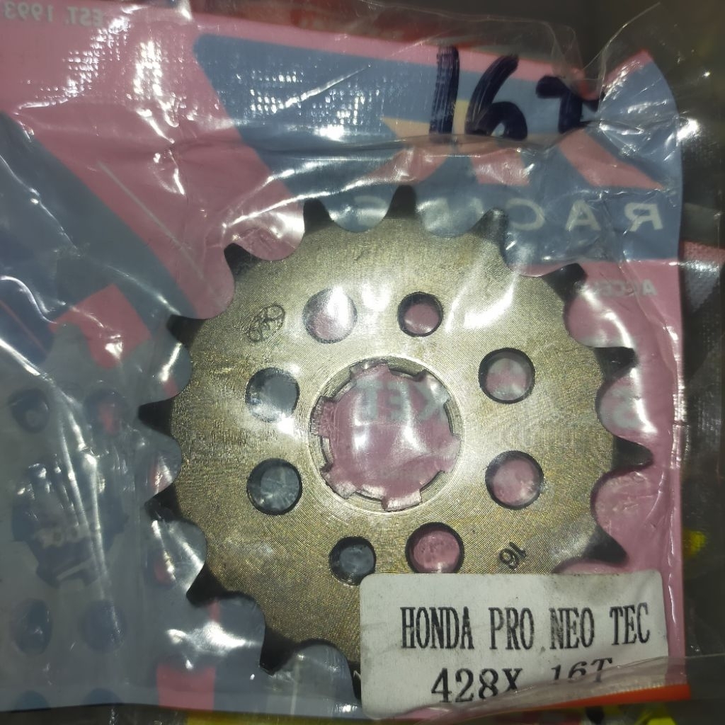Gear Depan / Gir Depan 428-16T TK Racing [GL Pro NeoTech/Verza/MegaPro/CRF]