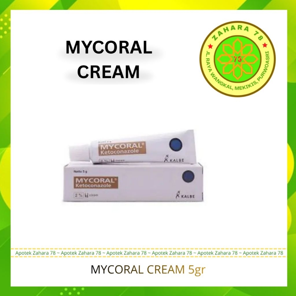 MYCORAL CREAM MENGOBATI GATAL YANG DISEBABKAN JAMUR
