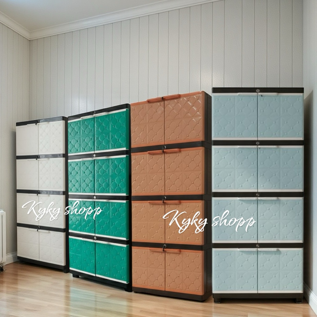 promo lemari plastik Jumbo susun 4 #elizabeth susun 4