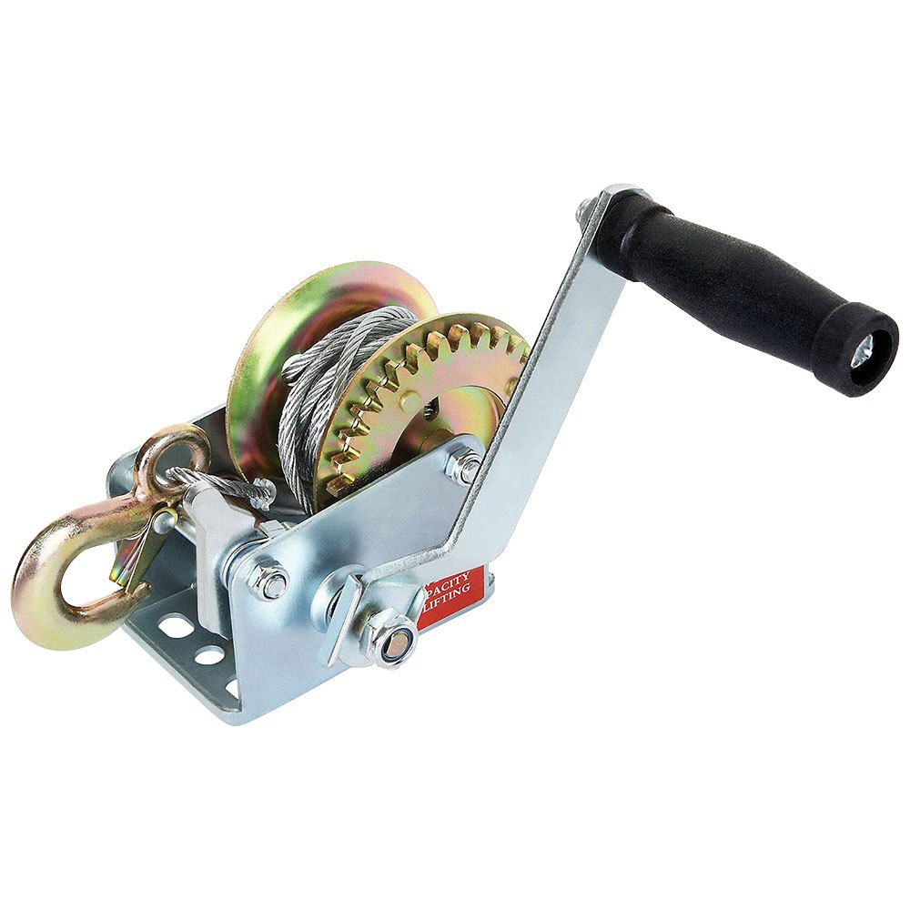 NEW MOKETA Wire Rope Hand Winch Kualitas Tinggi Hand WinchHand Winch / Boat Winch / Katrol Manual