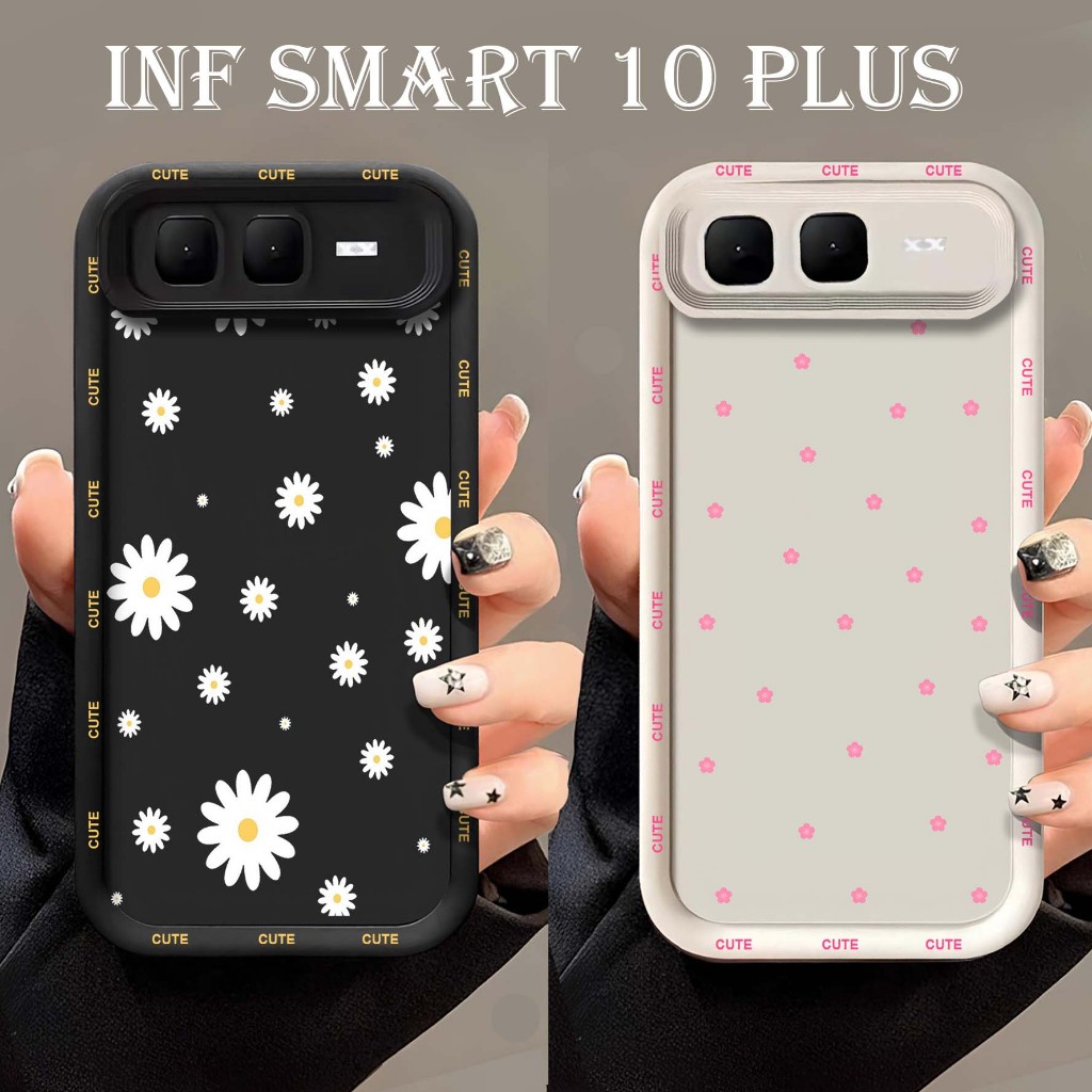 Softcase Rubber Infinix Smart 10 Plus - Case Hp Infinix Smart 10 Plus - Softcase Pro Camera Infinix 