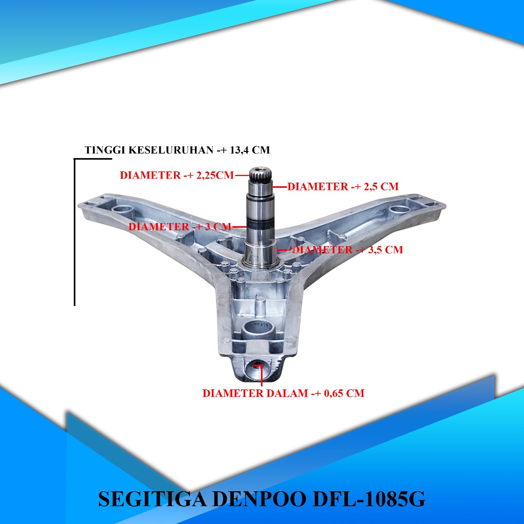 SEGITIGA MESIN CUCI DENPOO DFL-1085G / SPIDER MESIN CUCI DENPOO SG66