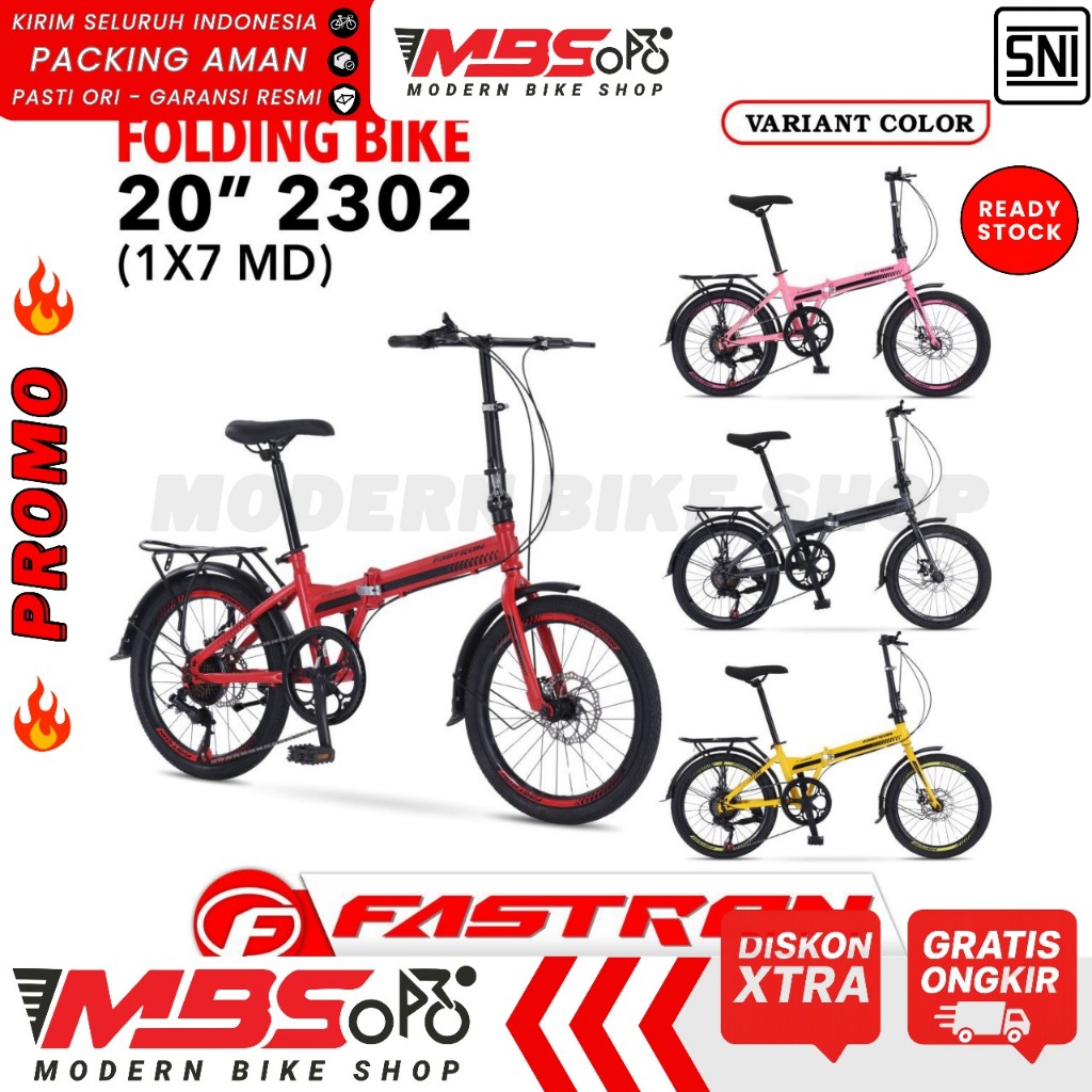 EVERBEST EB 885 Sepeda Lipat 20 inch PARAGON P600 P500 P501 folding Single speed MURAH DEWASA / Exot