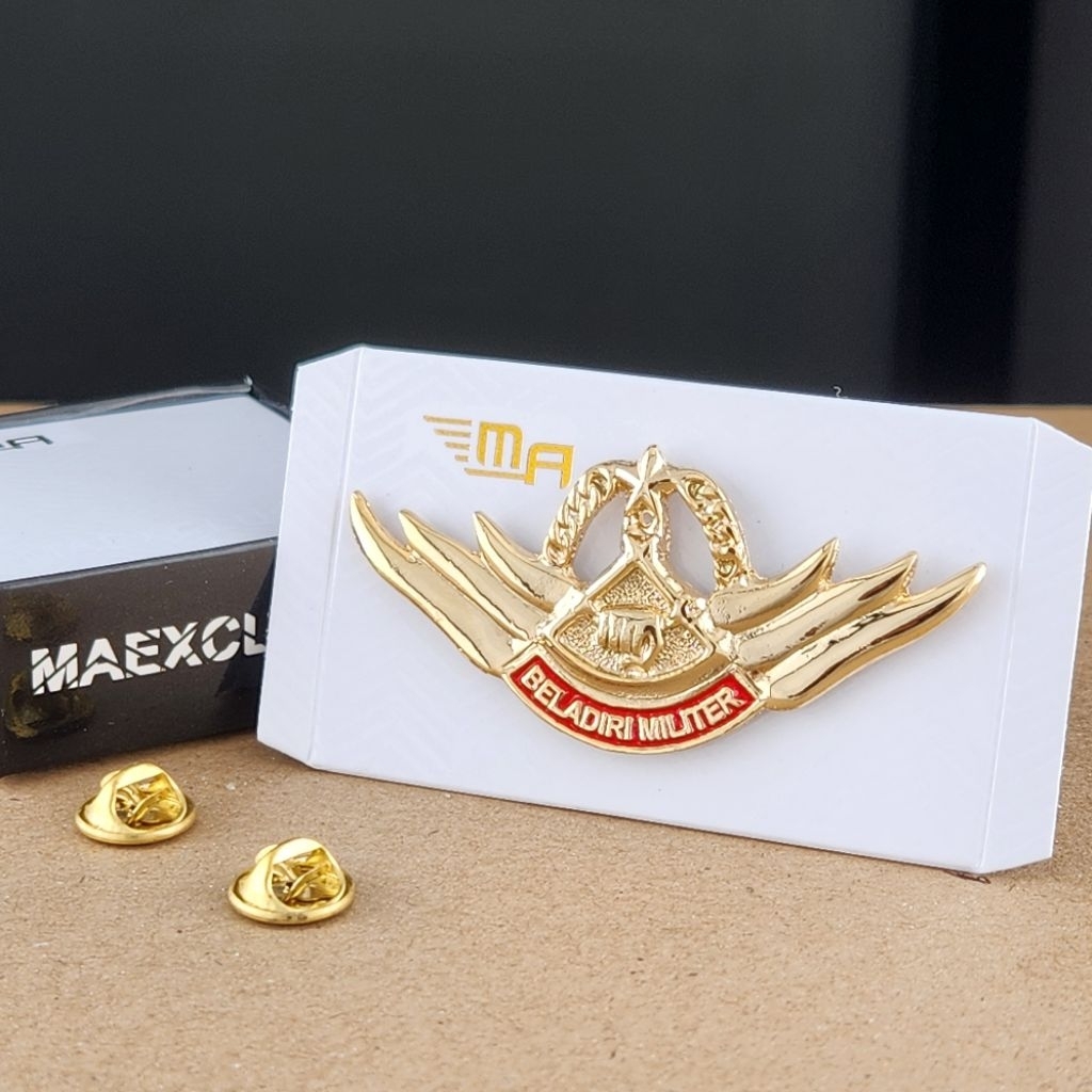 WING BELADIRI MILITER PDH BRIBVET BREVET PIN BELA DIRI MILITER