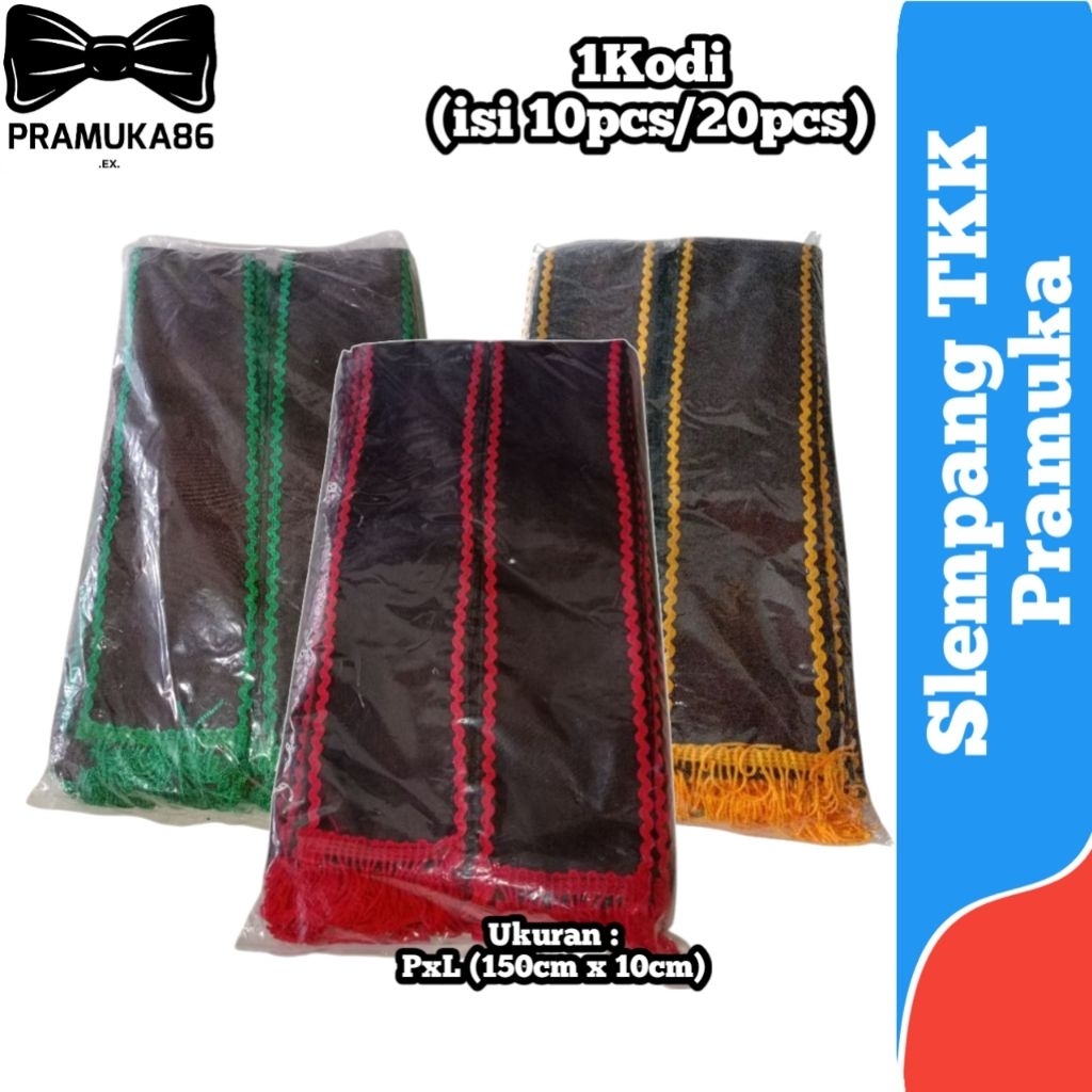 1Kodi Selempang Tkk Pramuka / Selendang Tkk / Tetampan Tkk Pramuka / Slempang Tkk  Pramuka