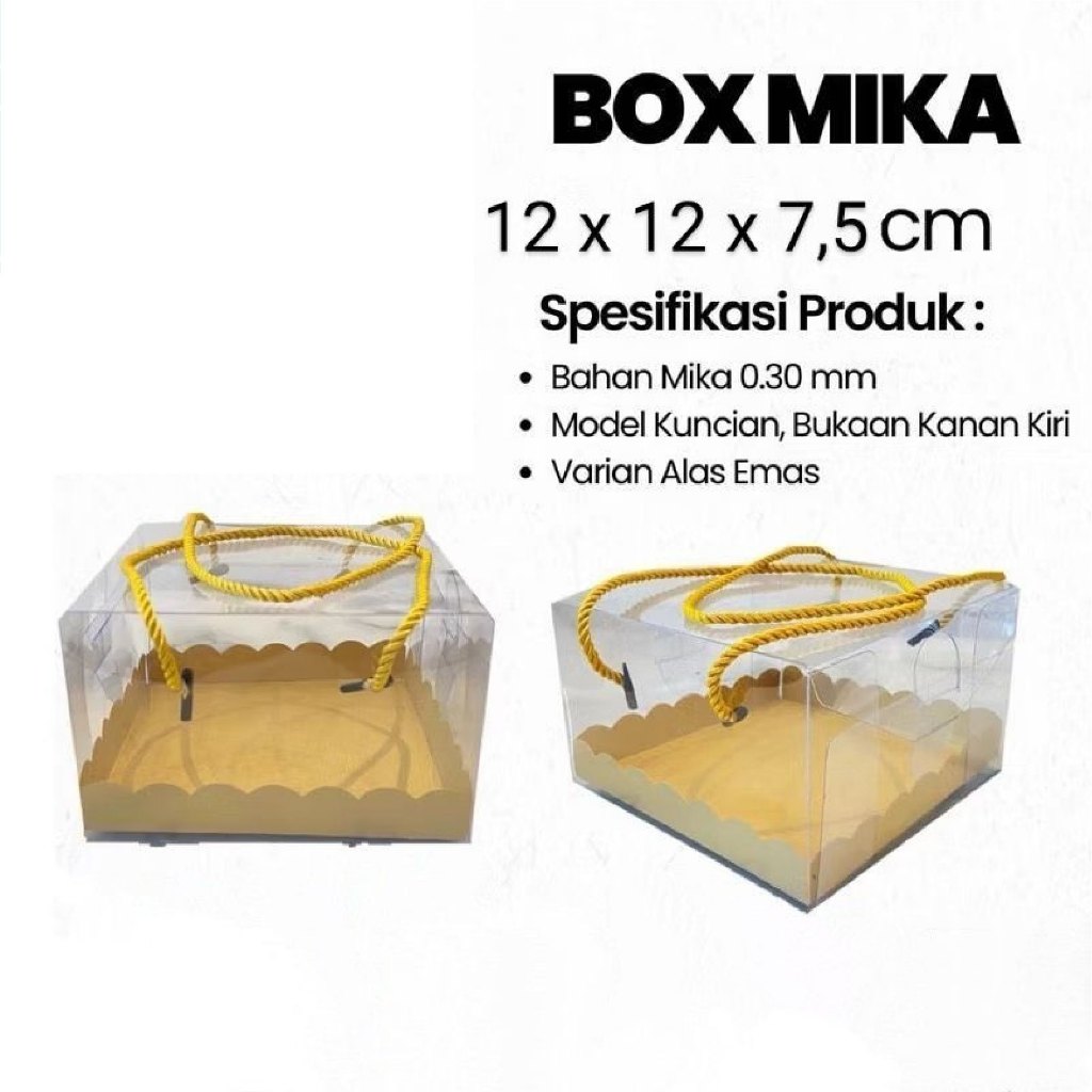 Box Mika Doskue 12 x 12 x 7,5 cm