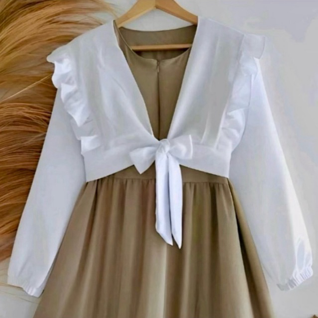 GAMIS SHAKILA ANAK TERABARU / 2 IN 1SETELAN ROMPI ANAK//{ROMPI NYA BISA DILEPAS} // GAMIS ANAKPEREMP