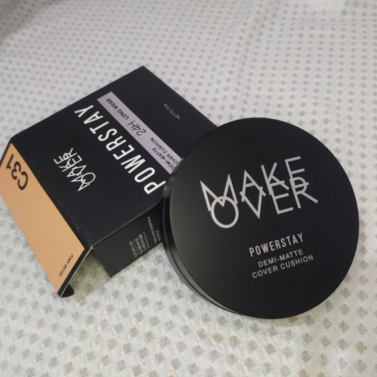 MAKE OVER Powerstay Demi Matte Cover Cushion Shade C31 New