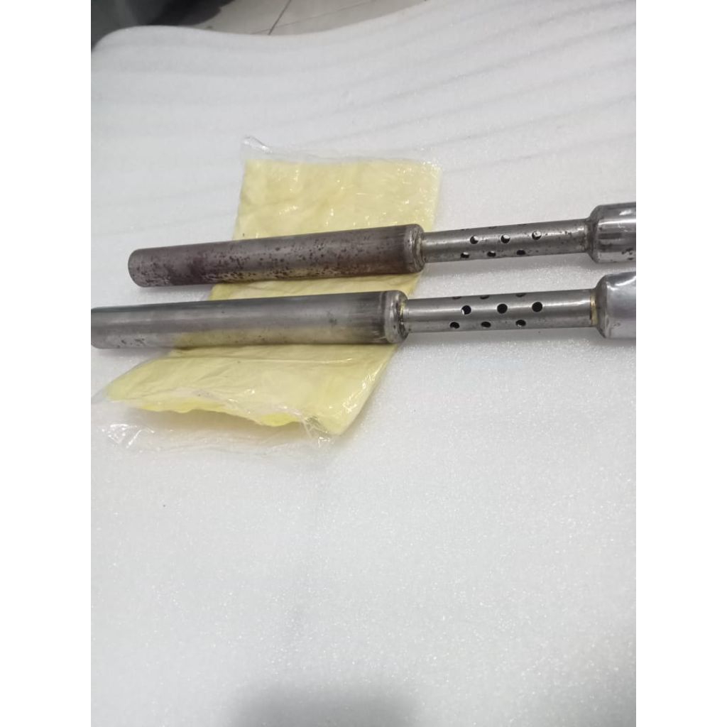 saringan knalpot Rx king standar ori belum bobok suara pedas free gadbul