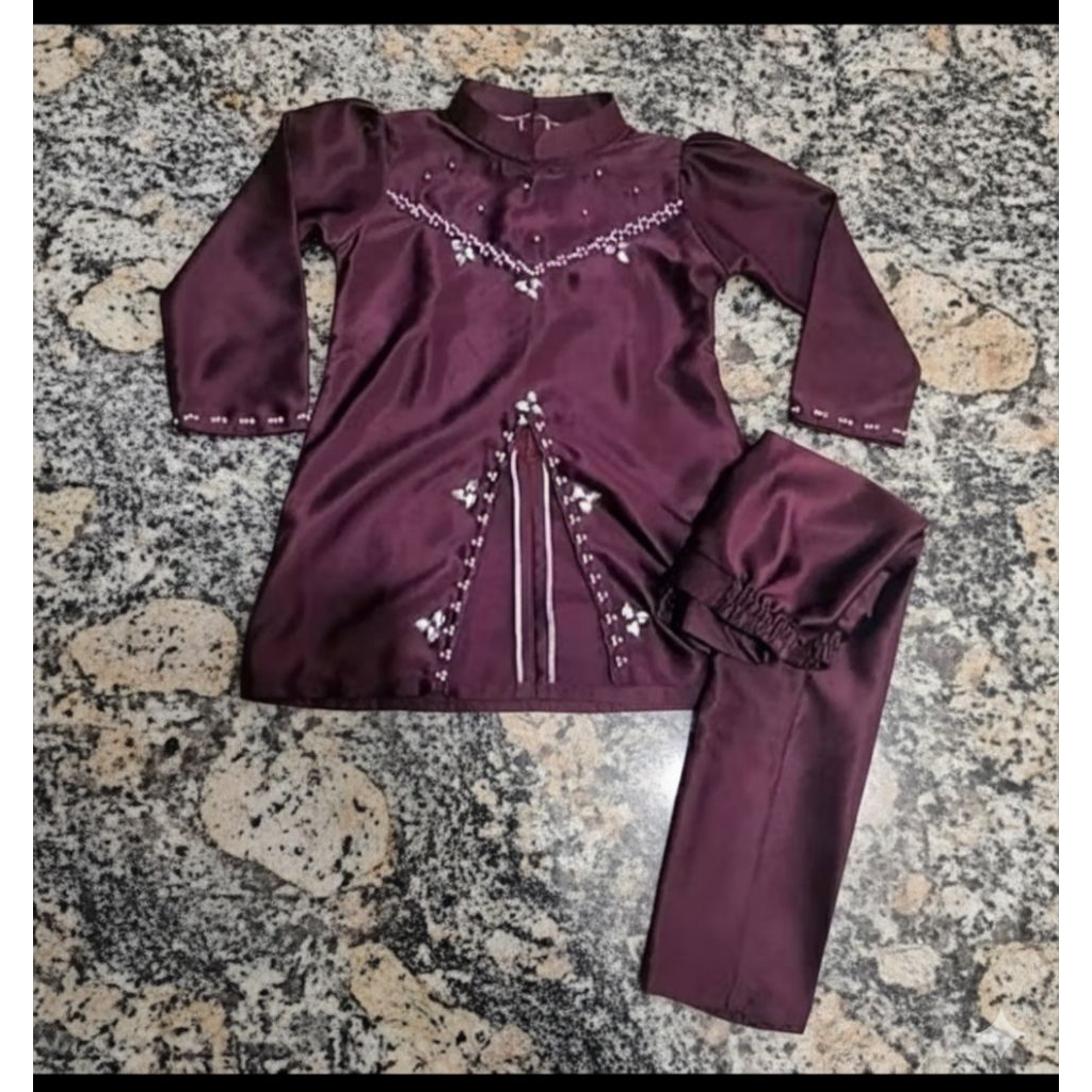 ONE.SET BAJU ANAK KURUNG MALAYSIA ROK KONDANGAN