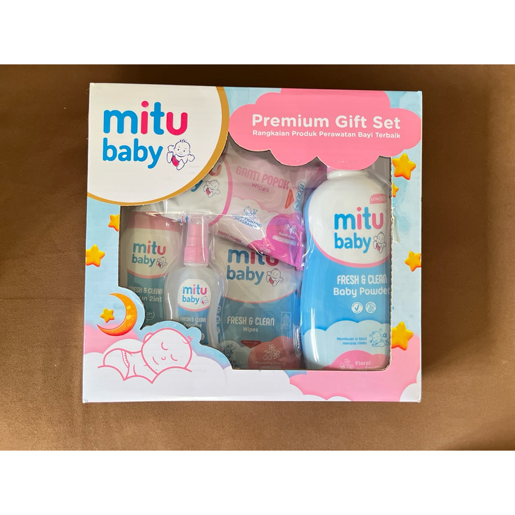 MITU BABY PREMIUM GIFT SET PERLENGKAPAN BAYI
