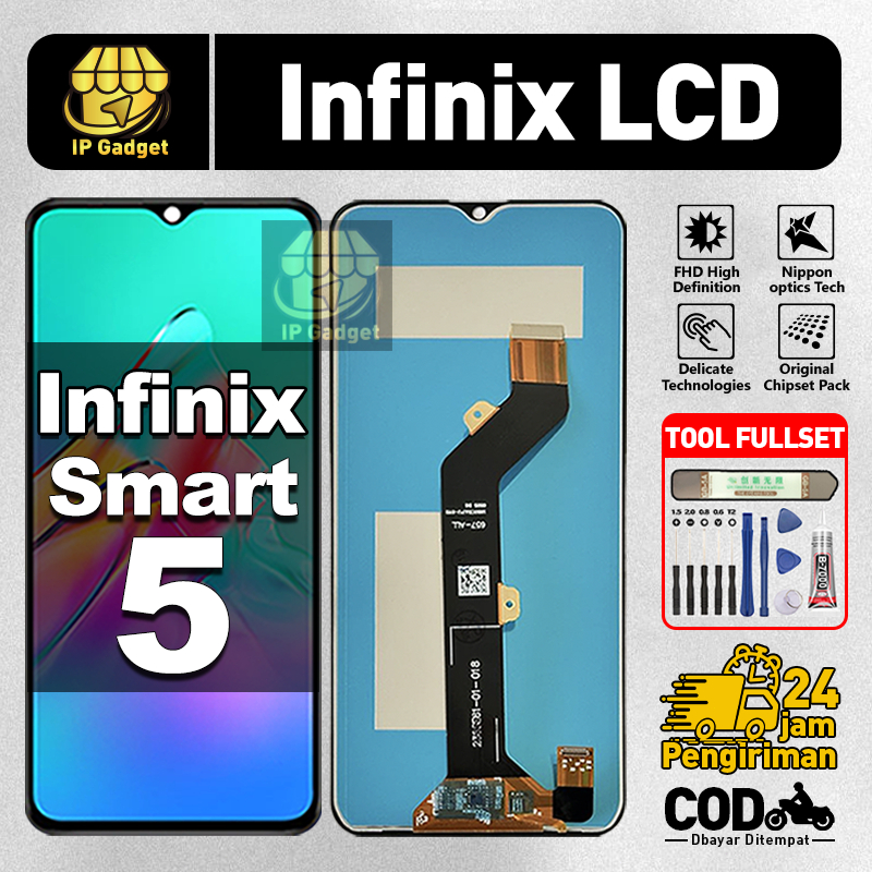 ORI FOR LCD Infinix Smart 5 Fullset Original LCD HP Infinix Smart 5 Asli Touchscreen Layar Sentuh HP