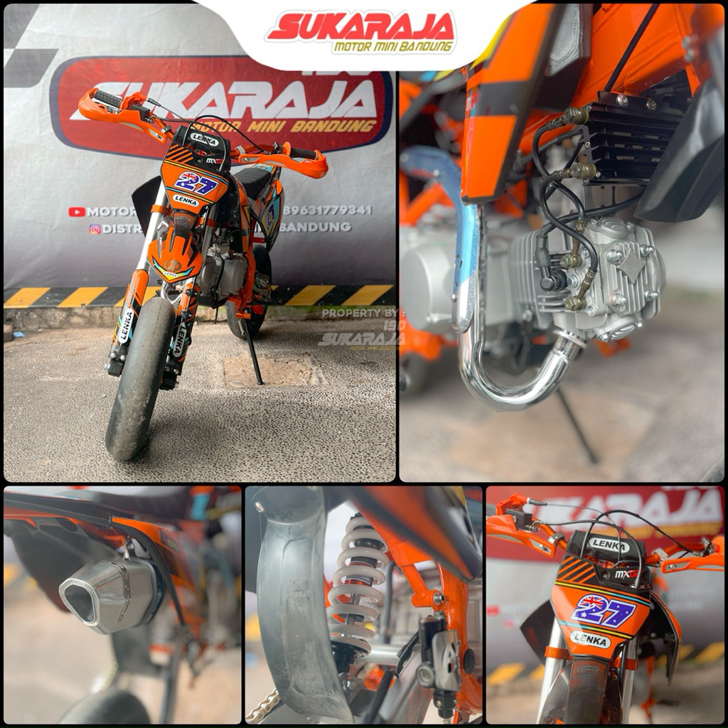 MOTOR MEDIUM TRAIL MXGP-27 SUPERMOTO(150cc Manual Kopling)