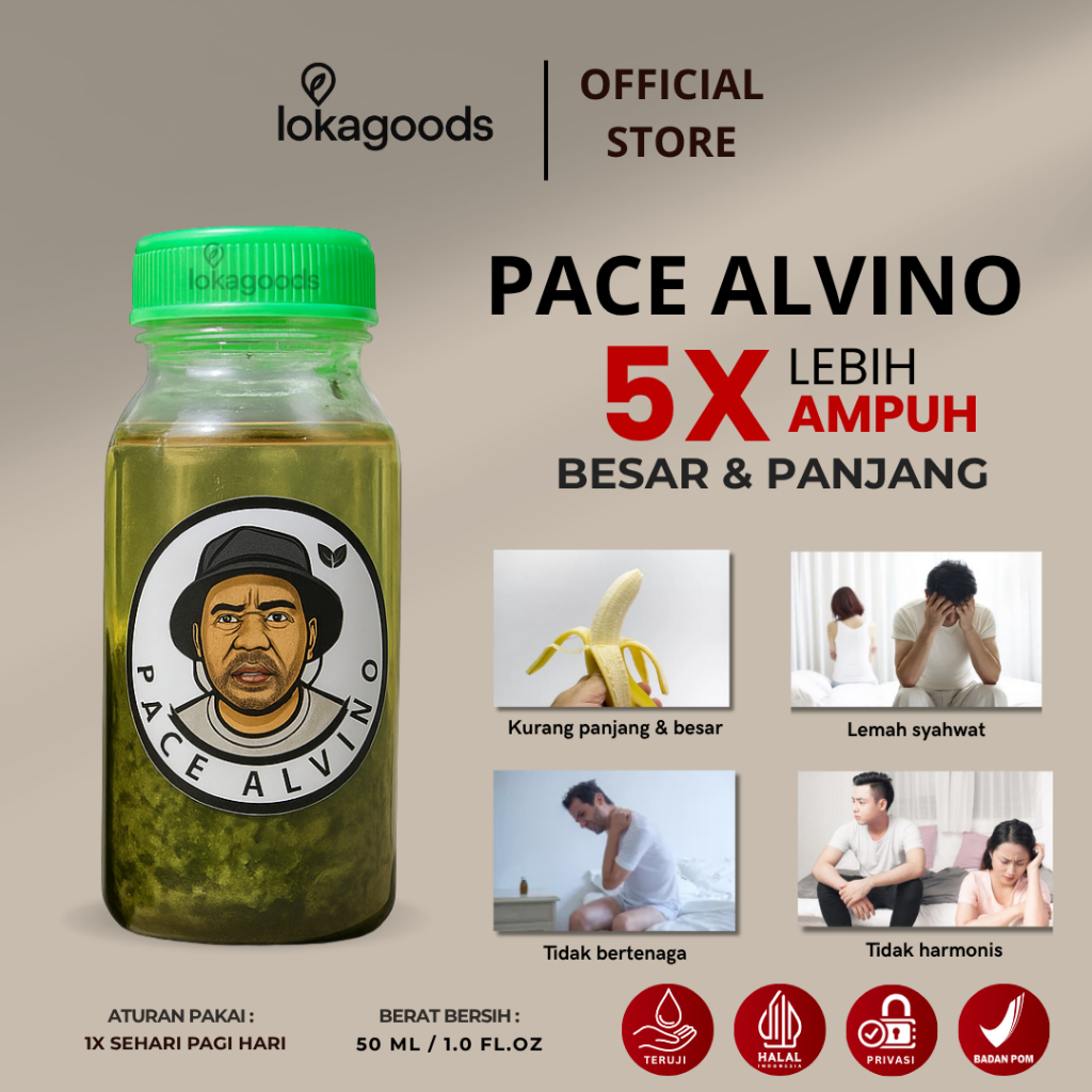 Minyak Pijat Daun Tiga Jari Alvino Asli Papua Minyak Daun Bungkus Isi 50 ML