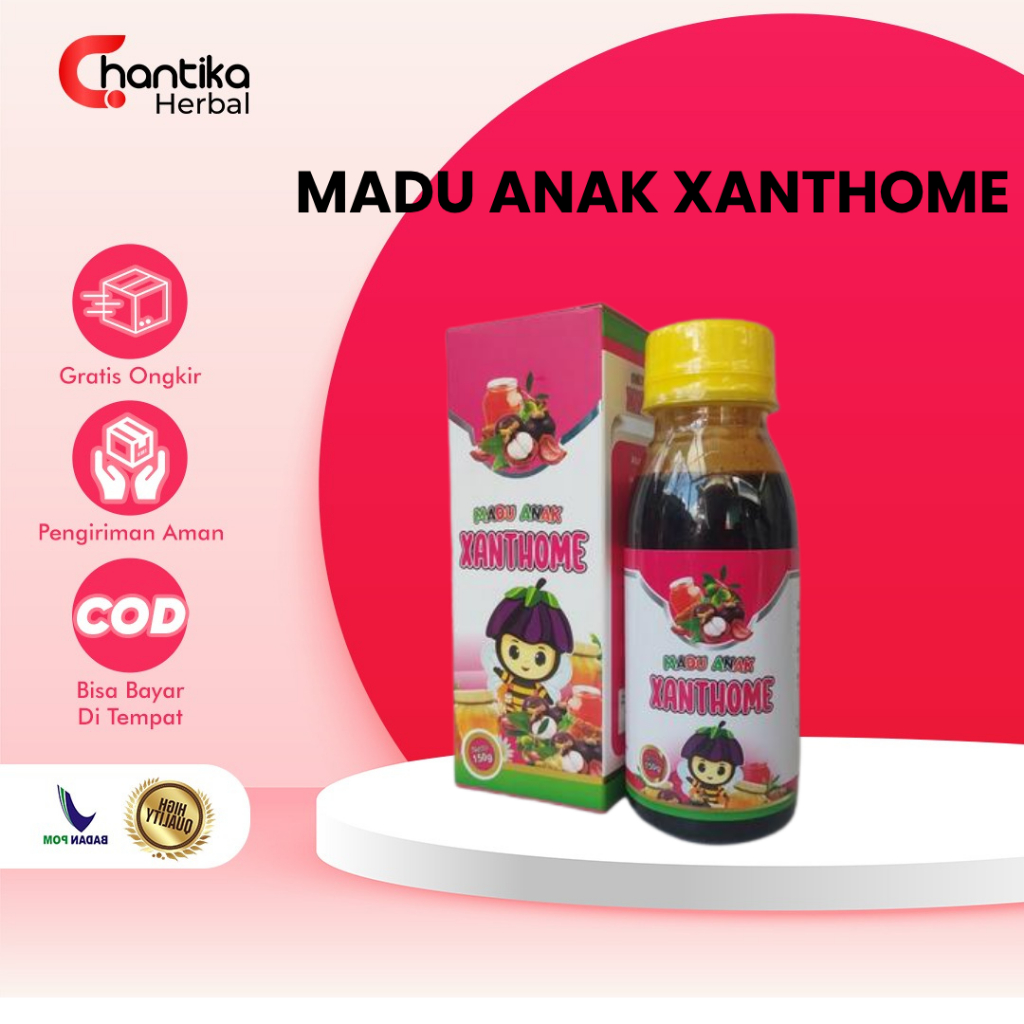 Xanthome Madu Anak 13 In 1 | Penambah Nafsu Makan