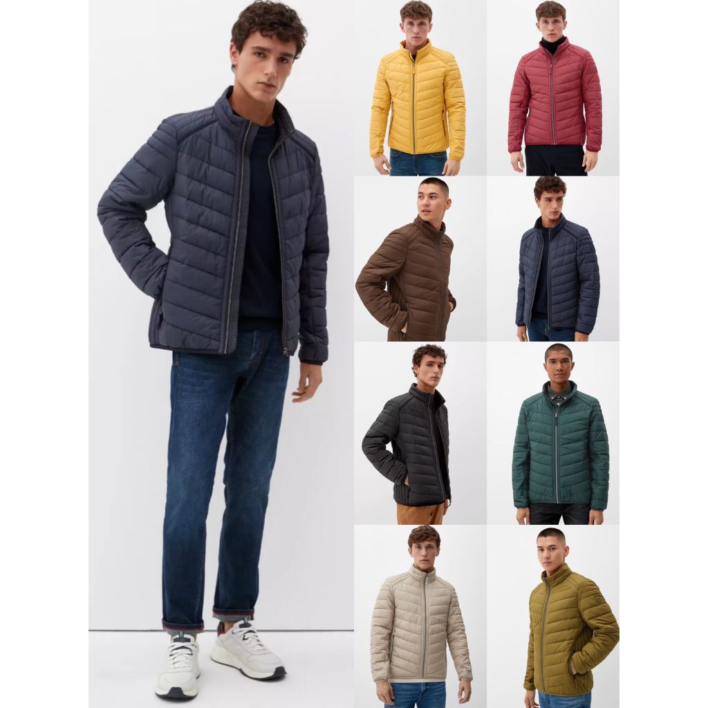 Jaket Padding Pria Bahan Thinsulate Ringan Hangat | Lightweight Jacket with Quilting - SO-8434