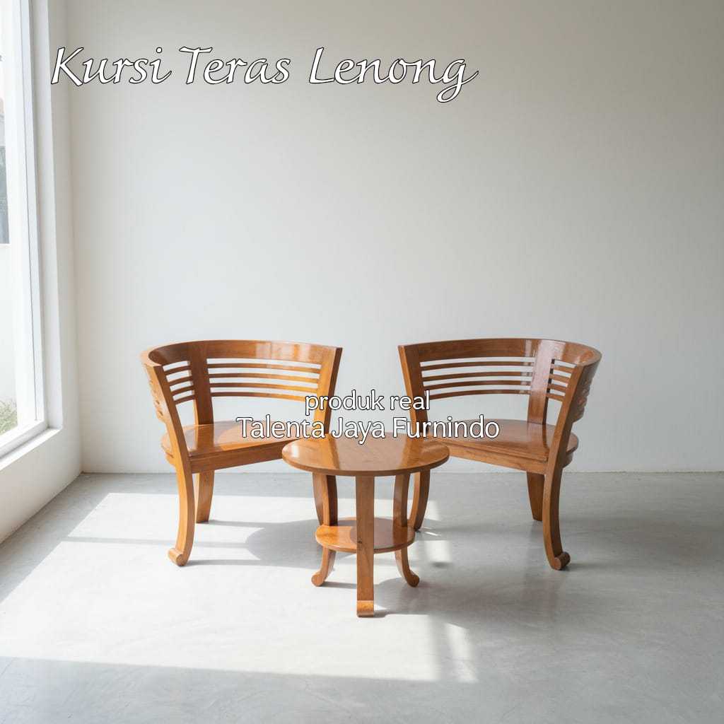Kursi Teras Lenong - Kursi outdoor - Kursi teras
