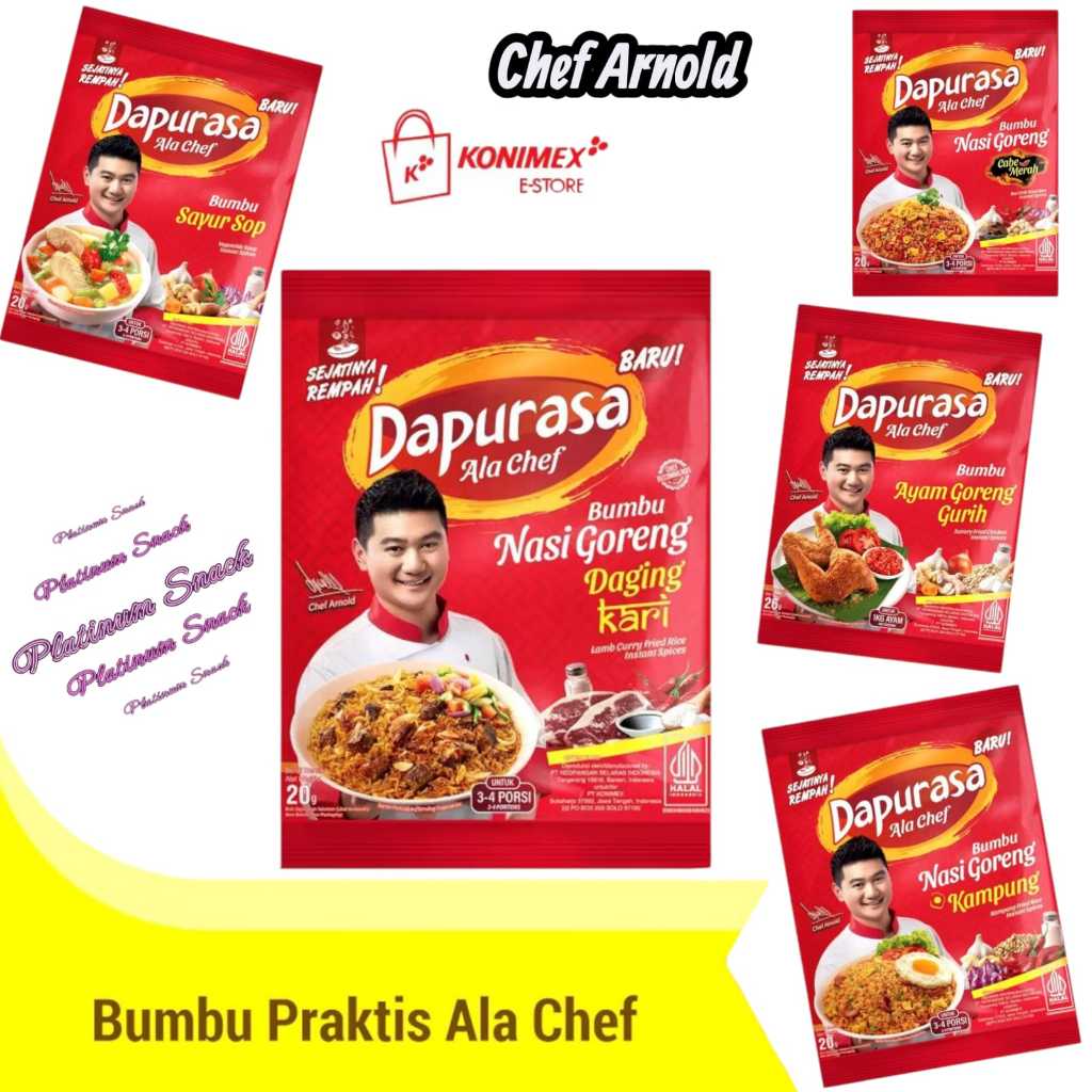 Dapurasa Bumbu Ala Chef Arnold | Isi 1 Bungkus