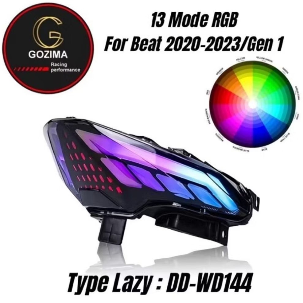 LAMPU STOPLAMP BEAT FI BEAT DELUXE BEAT STREET RGB RUNNING TAHUN 2020 - 2024