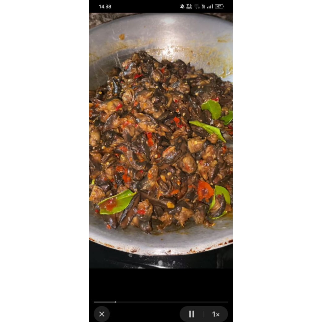 rica-rica bekicot 1 kilogram