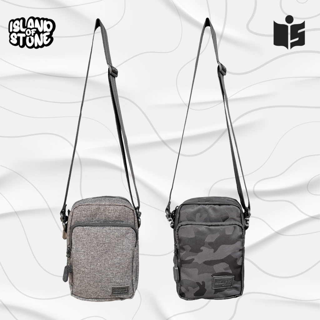 Tas Selempang Sling Bag Mini Hitam (Slimi) - Island Of Stone