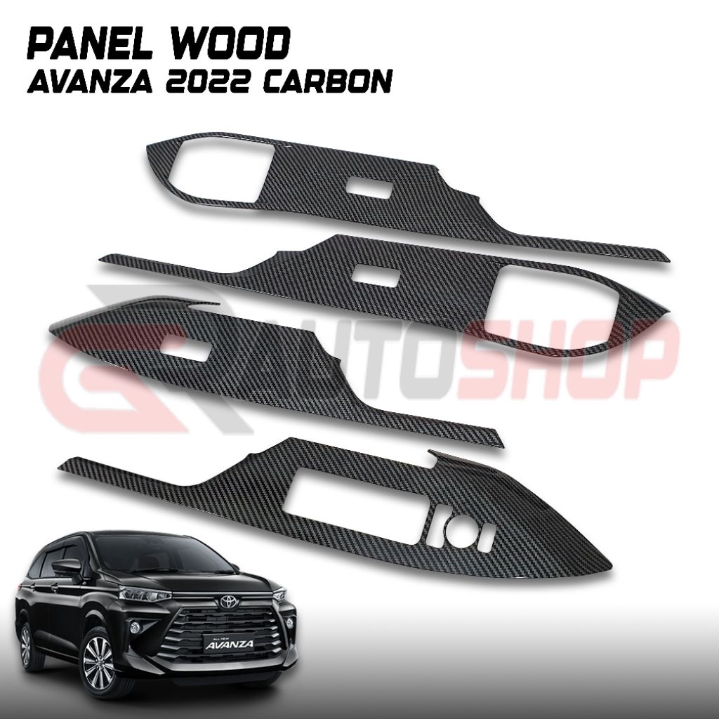PANEL WOOD AVANZA 2022 CARBON - ISOKA
