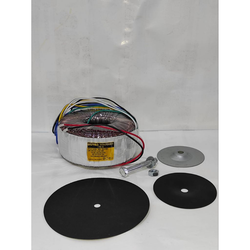 Trafo toroid 10A / TRAFO DONAT 10 AMPERE DUTRO TORODIAL