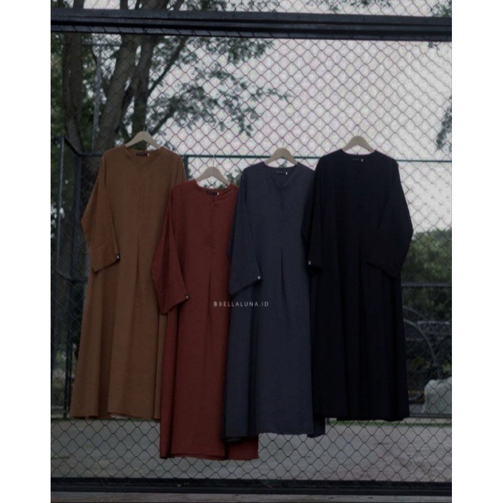 Zaina Tenccel Nubuck Abaya Bellaluna. Id