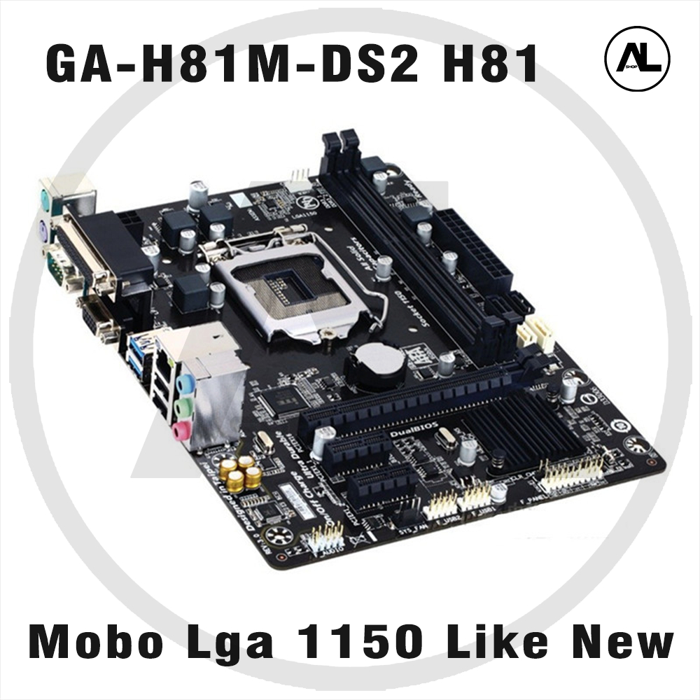 Motherboard GA-H81M-DS2 H81 Lga 1150 DDR3 LIKE NEW