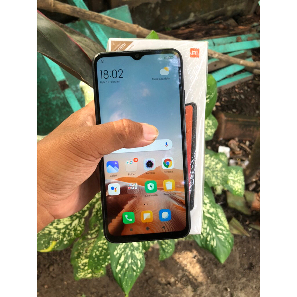 Xiaomi Redmi 9a ram 3/32 kondisi normal mulus siap pake handphone second berkualitas