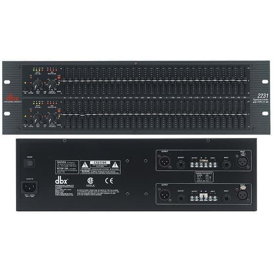 EQUALIZER/EQUALISER DBX 2231/DBX2231 GRADE A Amplifier