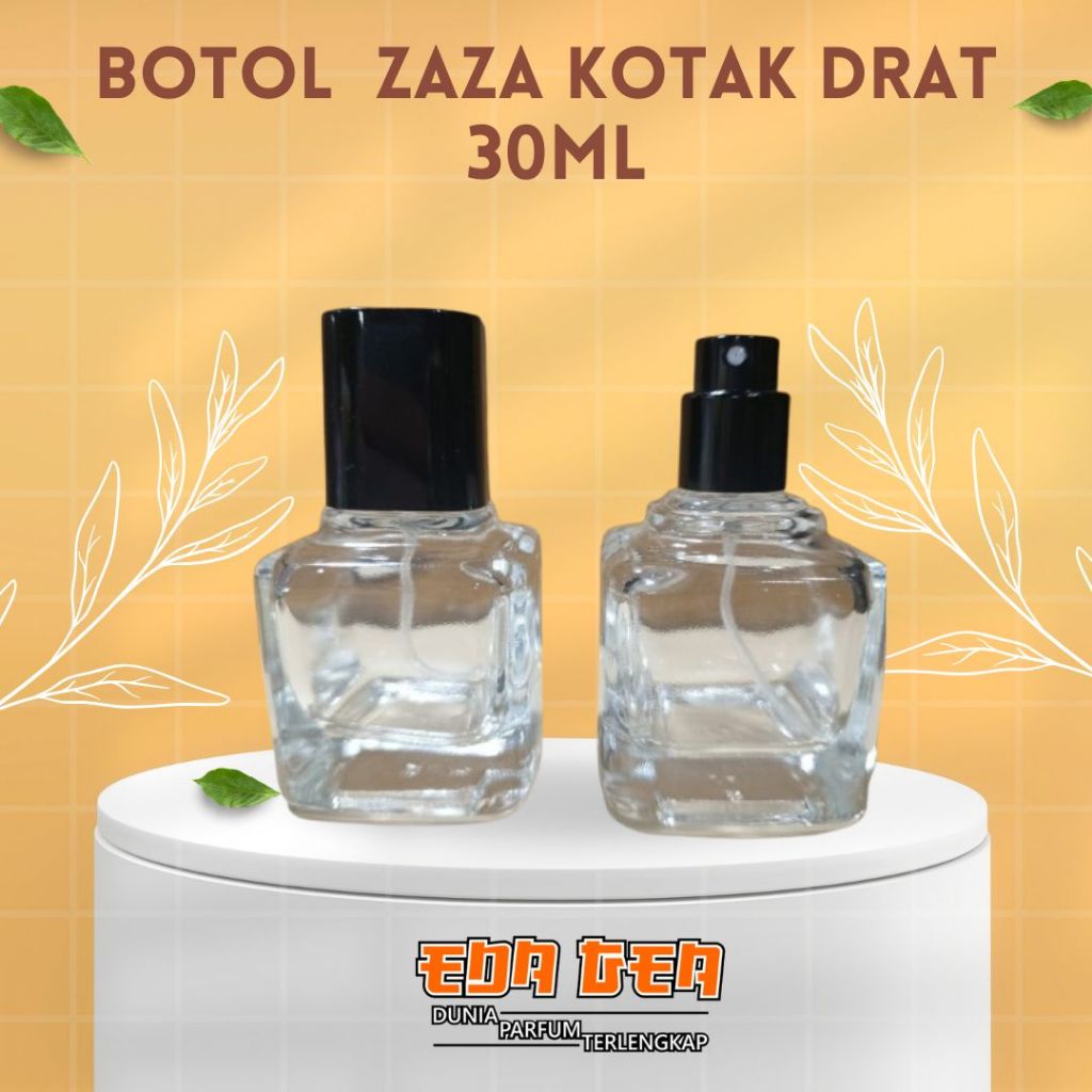 Botol parfum  ZAZA KOTAK DRAT 30ML | BOTOL SPRAY