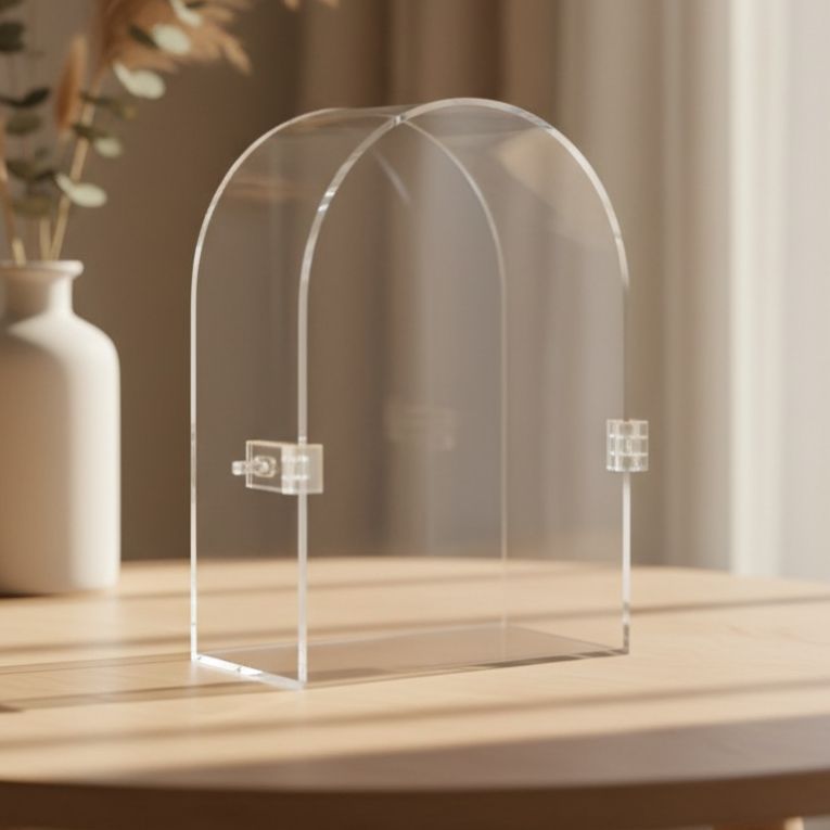 Figura Frame Mahar Akrilik Dome / Frame Mahar Akrilik Kubah / Frame Mahar Akrilik Lengkung