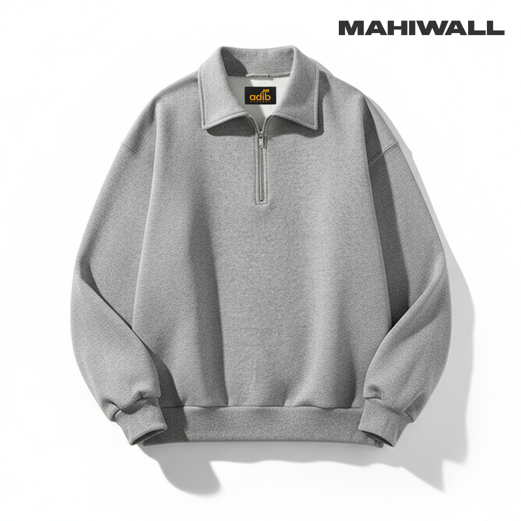 HOT SALE Sweater Crewneck Rugby Polos Sweatshirt Pria Wanita Switer Cowok Warna Hitam