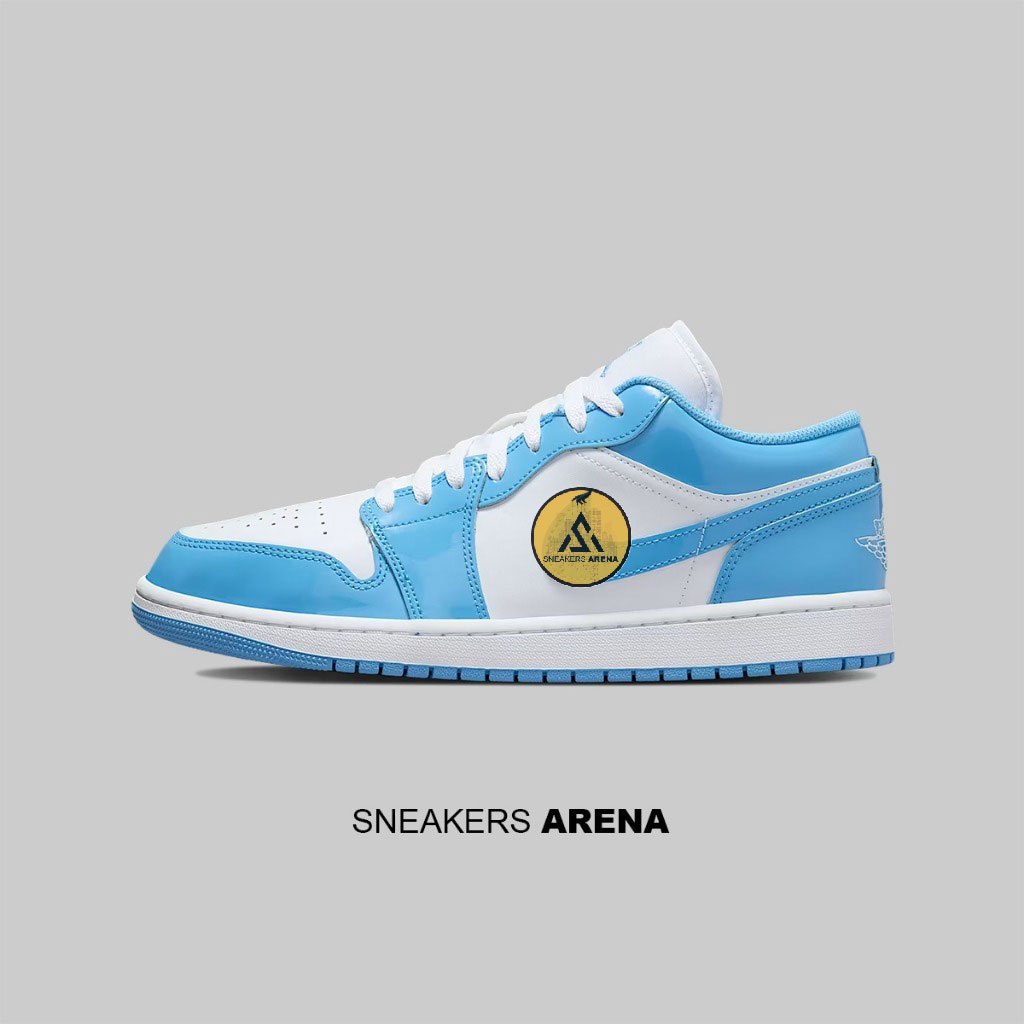 Sneakers Sepatu NK Air Jordan 1 Low UNC Unniversity Blue Original