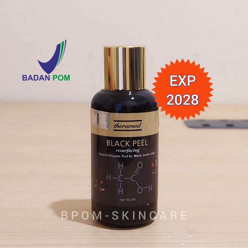 Theraderm Theramed Black Peel Resurfacing / Clear Organic Peeling No Iritation