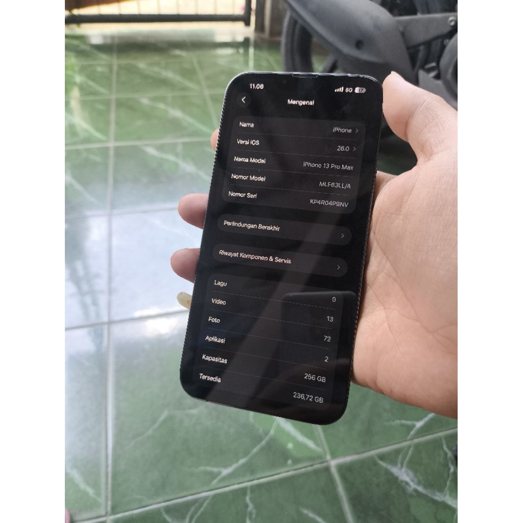 IPHONE 13 PRO MAX 256GB INTER FULLSET