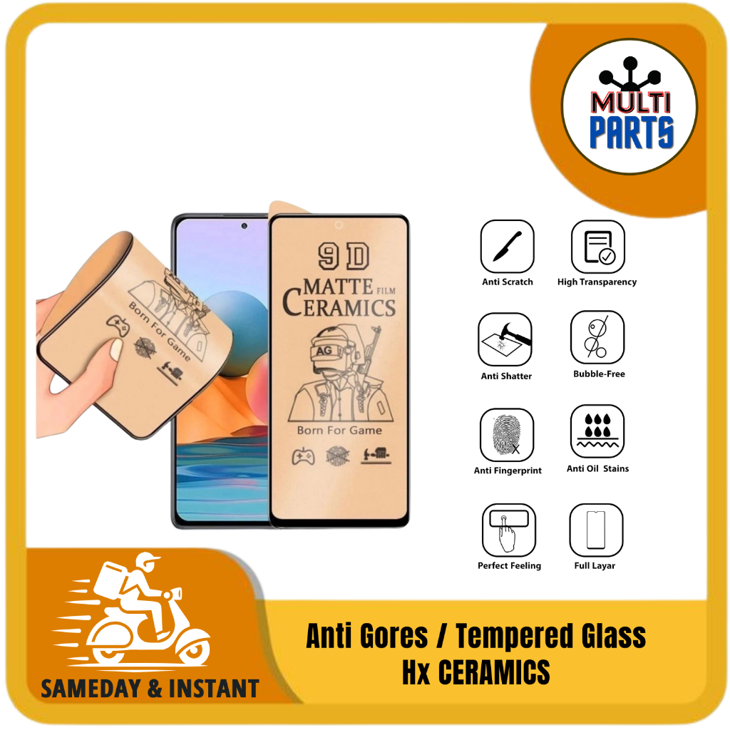 ANTI GORES OPPO RENO 5 / ANTI GORES OPPO RENO 5F HX MATTE CERAMICS ANTI PECAH