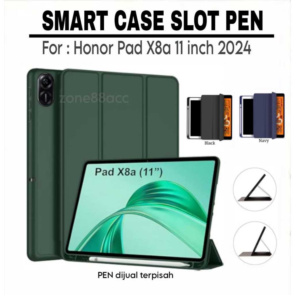 Case Honor Pad X8a 2024/Casing Honor Pad X8a 11 inch/Flip Cover Smartcase Honor Pad X8a - Honor Pad 