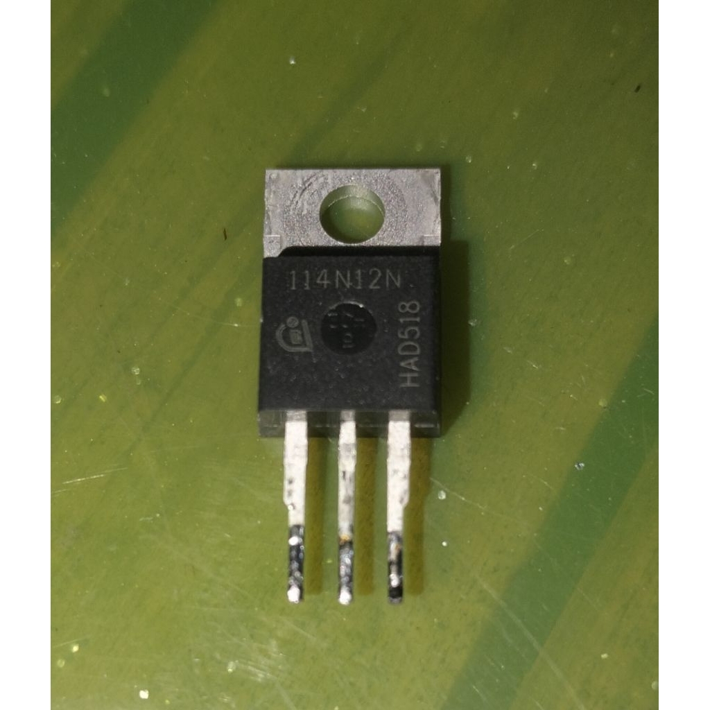 MOSFET TRANSISTOR 114N12N (75A 120V) BEKAS ORIGINAL