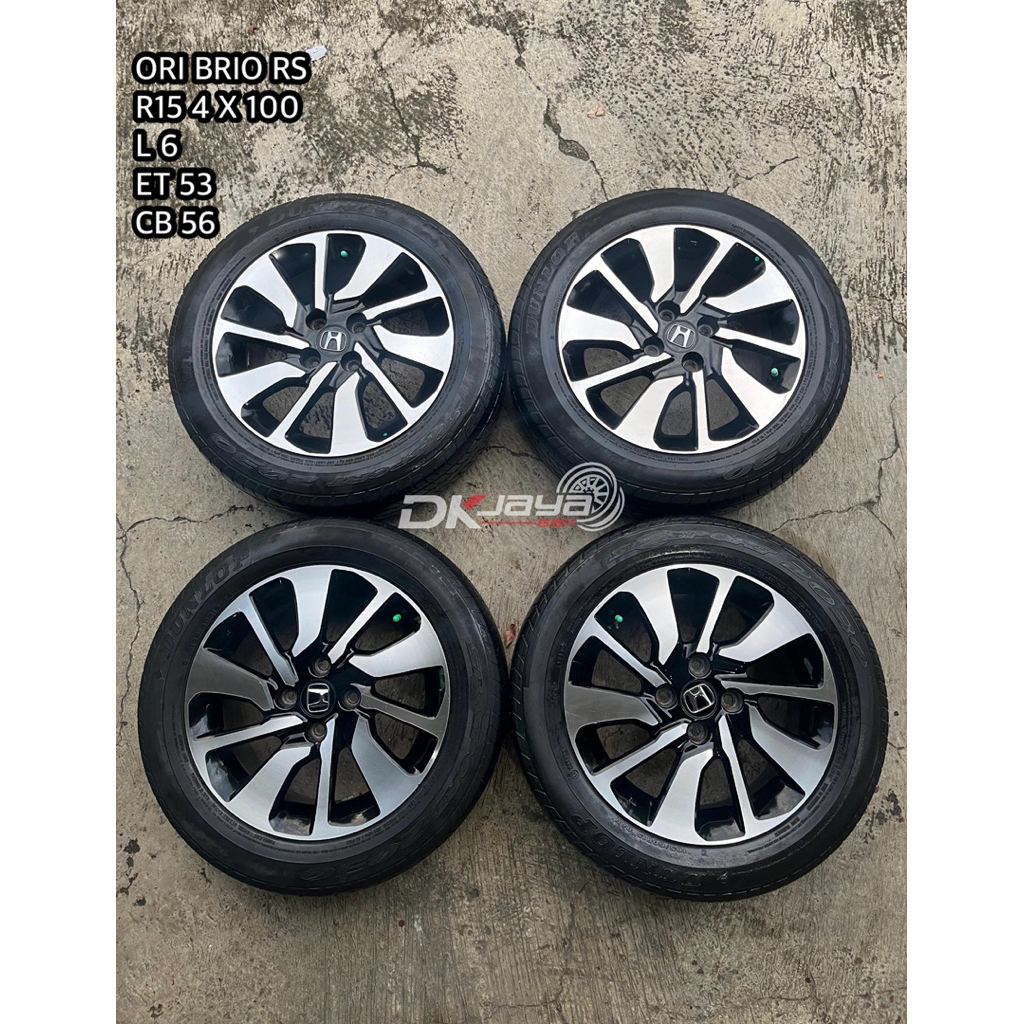 VELG ORI BRIO RS R15 4 X 100 (HARGA UNTUK 4PCS VELG)