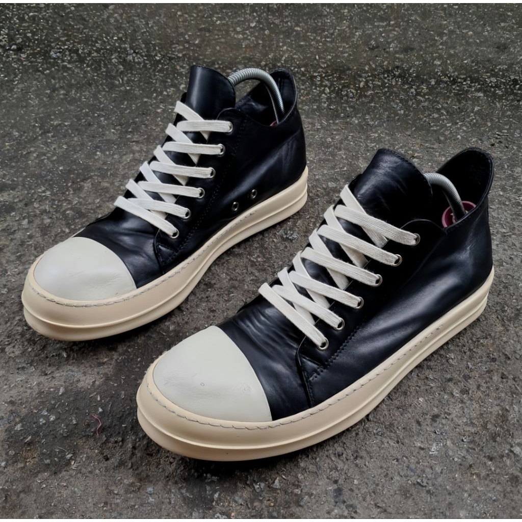 Rick owens low leather