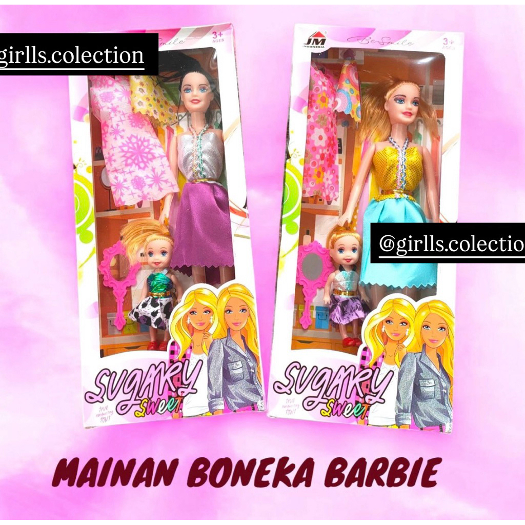 Mainan Barbie Mainan Anak Perempuan Mainan Boneka Barbie