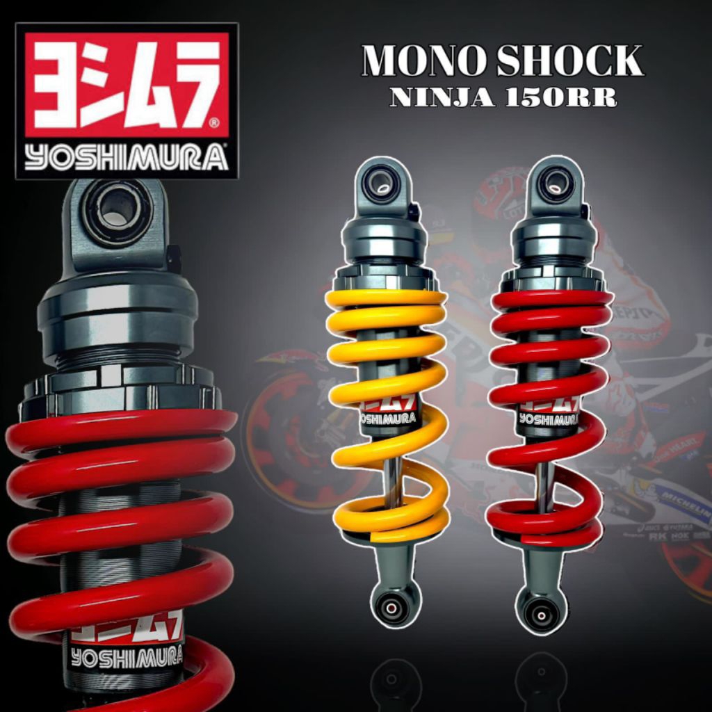 MONOSHOCK NINJA RR NINJA R NINJA SS SATRIA FU UKURAN 265MM 315MM 285MM ORIGINAL SUSPENSION BY YOSHIM
