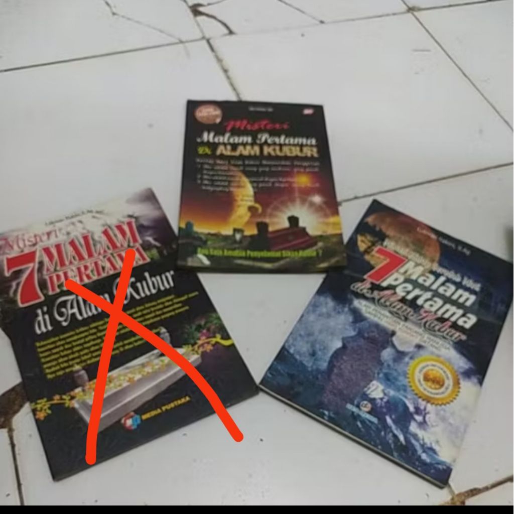 HARGA 1AN MISTERI MALAM PERTAMA FI ALAM KUBUR/ MISTERI 7 HARI PERTAMA DI ALAM KUBUR dan MISTERI HIDU