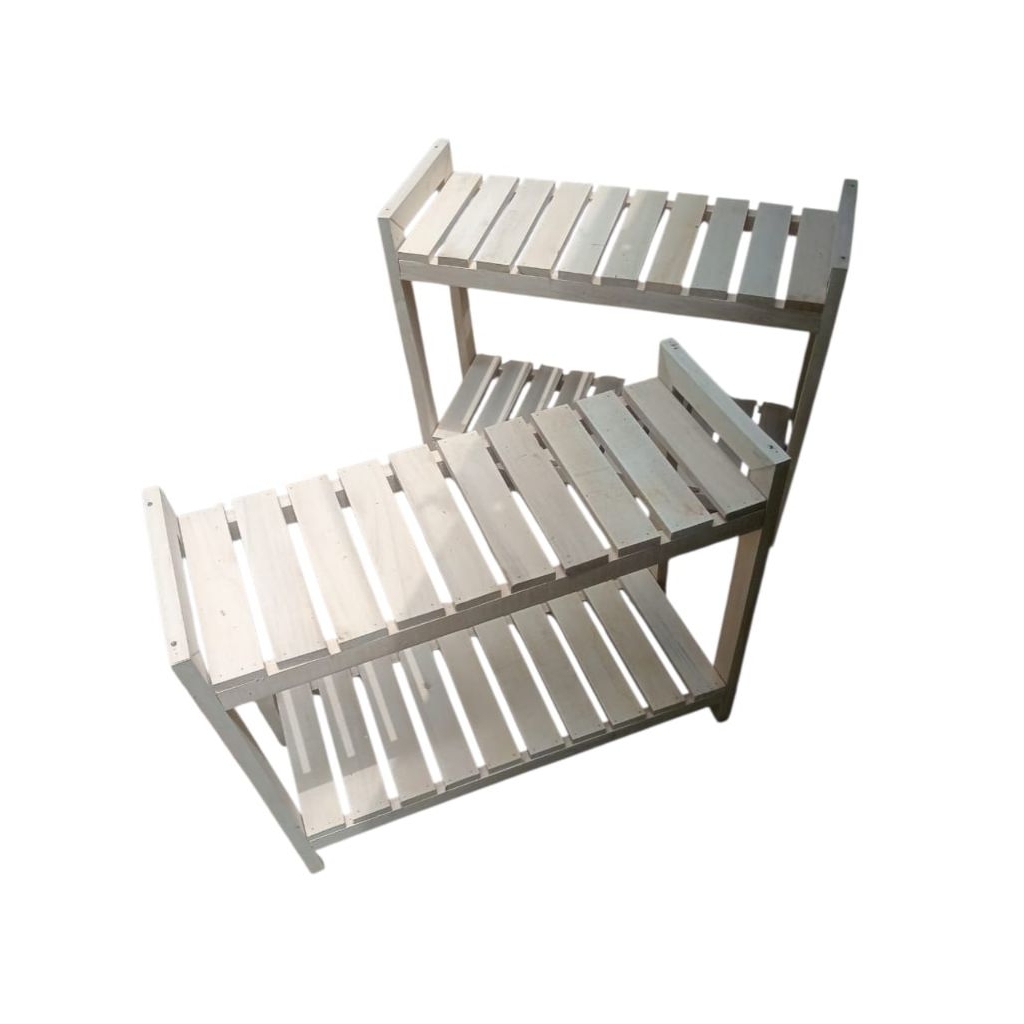 rak susun serbaguna / rak sepatu2 susun  / rak kayu minimalis / rak susun