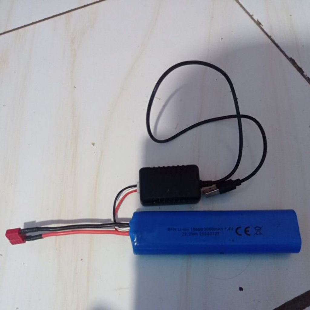 baterai Li-ion 3000 mAh 7,4V